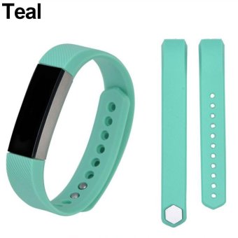 BODHI Sport Silicone Wristband Replacement for Fitbit Alta L (Teal) - intl  