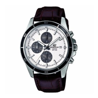 Casio Edifice EFR-526L-7A Mineral Glass Brown Watch - intl  