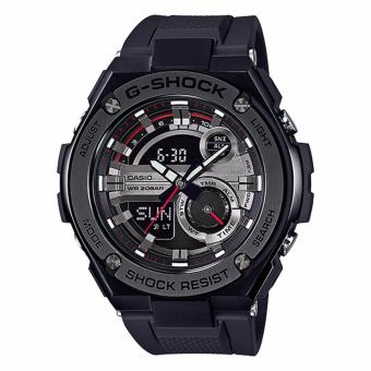 Casio G-Shock GST-210B-1ADR - Jam Tangan Pria - Black - Strap Resin  