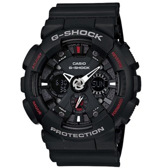 Casio G-Shock Men's GA-120-1A - Jam Tangan Pria - Black - Resin  