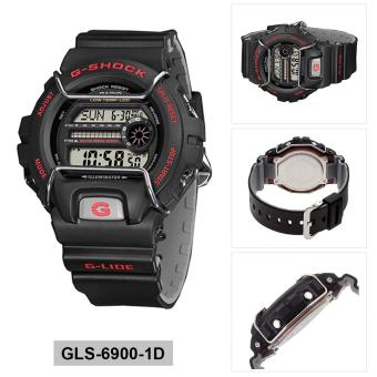 Casio Watch G-SHOCK G-LIDE Black Resin Case Resin Strap Mens NWT + Warranty GLS-6900-1D  