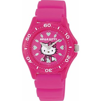 [Citizen Queue and Queue] CITIZEN Q & Q Watch Hello Kitty (Hello Kitty) Diver analog display 10 ATM water resistant pink VQ75-430 Women's - intl  