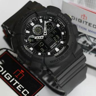 Digitec Jam Tangan Sport Dual Time GA1000 - Black  