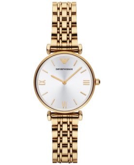 Emporio Armani AR1877 Women's Gold Ion-Plated Stainless Steel Bracelet Watch 32mm  