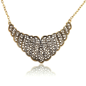 jual european and american vintage rhinestone hollow out choker necklace witkey fsb di jual european and american vintage rhinestone hollow out choker necklace witkey fsb di