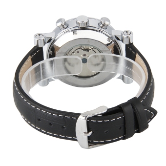 Forsining Men'sauto mechanical watch Silver (Intl)  