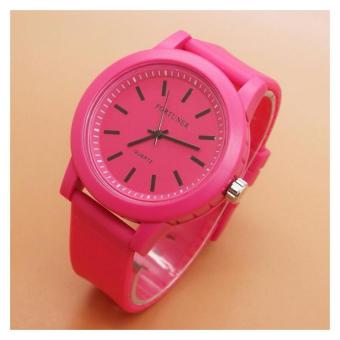 Fortuner - FRJa-867NY - Jam Tangan Wanita - Karet - ( Pink )  