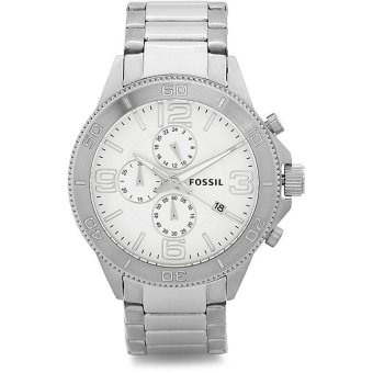 Fossil Jam Tangan Pria - Silver - Stainless - Fossil BQ 1625  