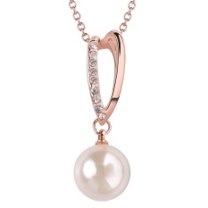 GTOP N776 Wholesale Nickle Free Antiallergic 18K Gold PlatedNecklace pendants New Fashion Jewelry For Women (