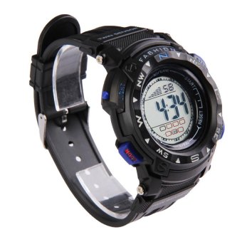 HKS Mens Sports Wristwatch Swim Dive Waterproof Outdoor Digital Watches Black  