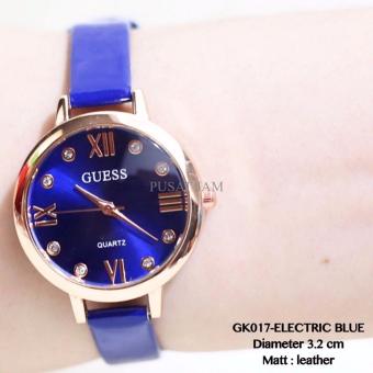 Jam tangan guess kulit grosir termurah fashion wanita remaja fossil  