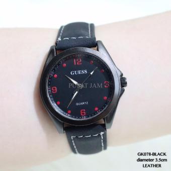 Jam tangan import wanita guess fashion kulit leather termurah fossil  