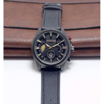 Jam tangan Pria - Design Exclusive - Police - PL 0911 - Leather strap  