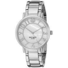 Kate Spade Jam Tangan Wanita - Silver - Stainless - Gramercy Pearl 1YRU0781