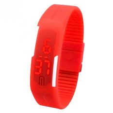 LED Sporty Merah Jam Tangan Pria