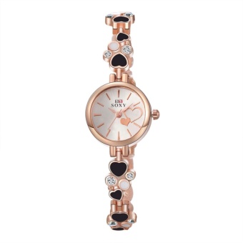 Looders Luxury Women's Casual Fashion watch with pretty gold color - intl  
