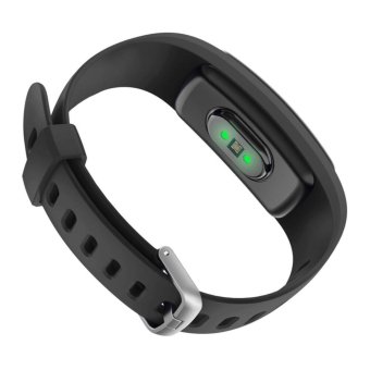 Makibes ID107 Plus Bluetooth Smart Bracelet Activity Sports Trackerwith Heart Rate Tracker Bracelet For Android/ios - intl  