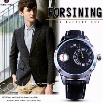 Mens Watches Top Brand Luxury Automatic Fashion Casual Watches Obscure design Clock Small Dial Second Hand Display  
