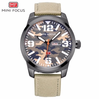 Mini Focus Top Brand Men'S Watch Quartz Hours Date Military Wristwatch Male Nylon Band Sport Watches Men Clock Relogio Masculino - intl  