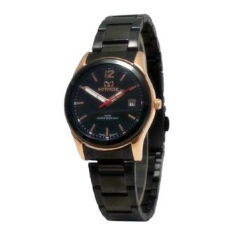 MIRAGE FASHION KASUAL ORY - JAM TANGAN WANITA -STAINLESS STEEL BACK- FITUR TANGGAL AKTIF RANTAI TERBARU  