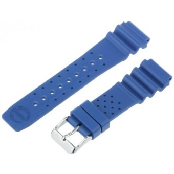 Momentum ZC-20TWS NAVY 19 M1 Twist Rubber Watch Strap - intl  