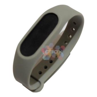 MR Watch Bracelet For Xiaomi Mi Band 2 / Miband2 / Millet 2 Gelang Jam - Abu-Abu  