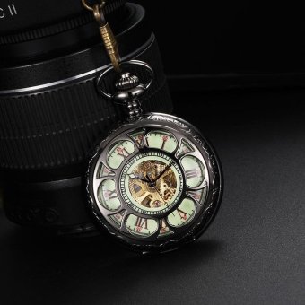 oanda The new automatic mechanical watch classic retro pocket watch trade  