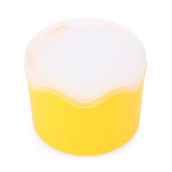 Plastic Candy Color Watch Box (Yellow)  