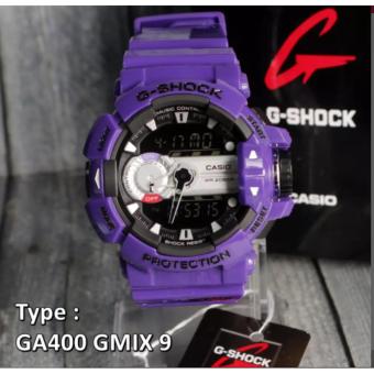 PROMO DISKON ... G Shock Casio Gmix GA400 Purple Ungu Jam Tangan Pria & Anak  