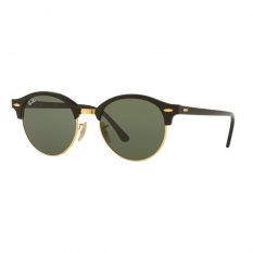 Ray-Ban Sunglasses Clubround RB4246 - Black (901) Size 51 Green