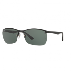 Ray-Ban Sunglasses - RB3550 - Matte Black (006/71) Size 64 Green