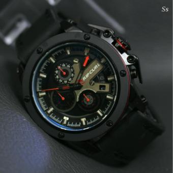 Ripcurl - Chrono Aktif - Jam tangan Casual Pria - Design Elegant - Leather Strap  