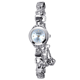 S & F imio Womens Silver Stainless Steel Band Watch K018L - intl  