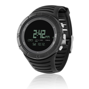 S & F SPOVAN SPV806 Multifunctional Digital Sports Watch w/ Compass Altimeter Barometer Thermometer 30m Waterproof (Black) - intl  