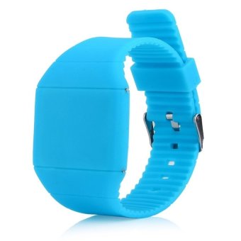 S & F Unisex Ultra Thin Square LED Touch Screen Digital Sports Wristwatch  