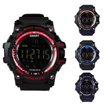 Smart Watch Sports Xwatch EX16 Bluetooth 5ATM Waterproof IP67 Smartwatch Wristband Stopwatch Alarm Clock LONG TIME STANDBY - intl  