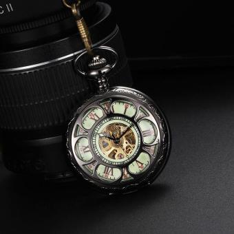 SOBUY The new automatic mechanical watch classic retro pocket watch trade  
