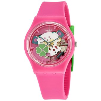 Swatch Jam Tangan Wanita - Resin - Pink - SWATCH GP147  