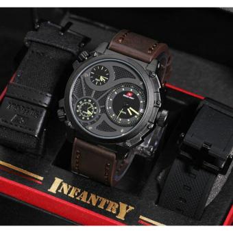 Swiss Army Infantry Full Set-Jam Tangan Pria SA 7566  