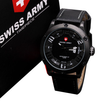 swiss army jam tangan pria leaather light brown sa swiss army jam tangan pria leaather light brown sa