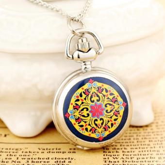 tongzhi Pocket Watch Women Necklace Small Steampunk Quartz For Ladies Girls Wholesale Dropship - intl  