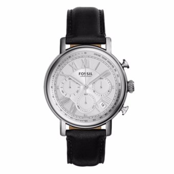 Triple 8 Collection - Fossil Buchanan Chronograph FS5102 Silver - Jam tangan Pria  