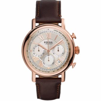 Triple 8 Collection - Fossil Buchanan Chronograph FS5103 Rose Gold - Jam tangan Pria  