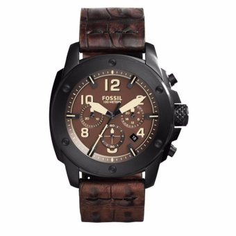 Triple 8 Collection - Fossil Machine FS5095 Black - Jam tangan Pria  