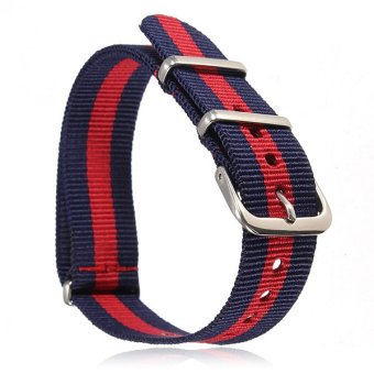 Universal 18mm Durable Men's Military Nylon Wrist Watch Band Strap 260mm 8#  