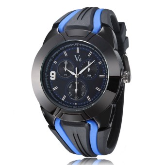 V6 Men FX-V6 Fashion Simple Wild Quartz Watch FX-V6-2-Blue  