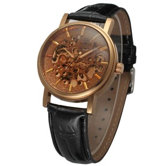 Winner Men Mechanical Automatic Dress Watch with Gift Box WRG8028M3G1 (Brown)  