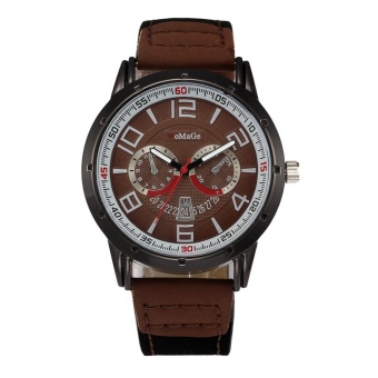 WoMaGe Men's Watches Fashion Quartz Watches - Brown - intl  
