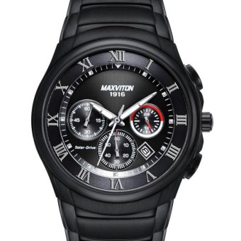 woppk Multi function watch man Mars Avedon MAXVITON Swiss high performance light table's steel watch EM1423-55E (online payment SF) (Black) - intl  