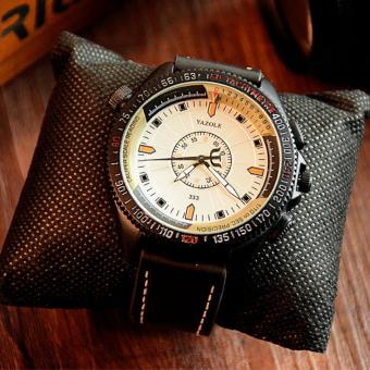 YAZOLE Vintage Men Stainless SteelBand Fashion Sport Bussiness Quartz Wrist Watch YZL333-Black - intl  
